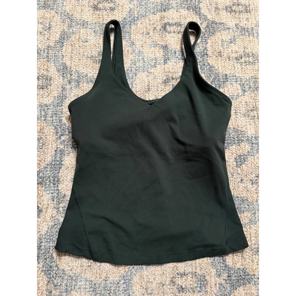 Lululemon Align Waist-Length Tank Top
Rainforest Green 8 Excellent Condition